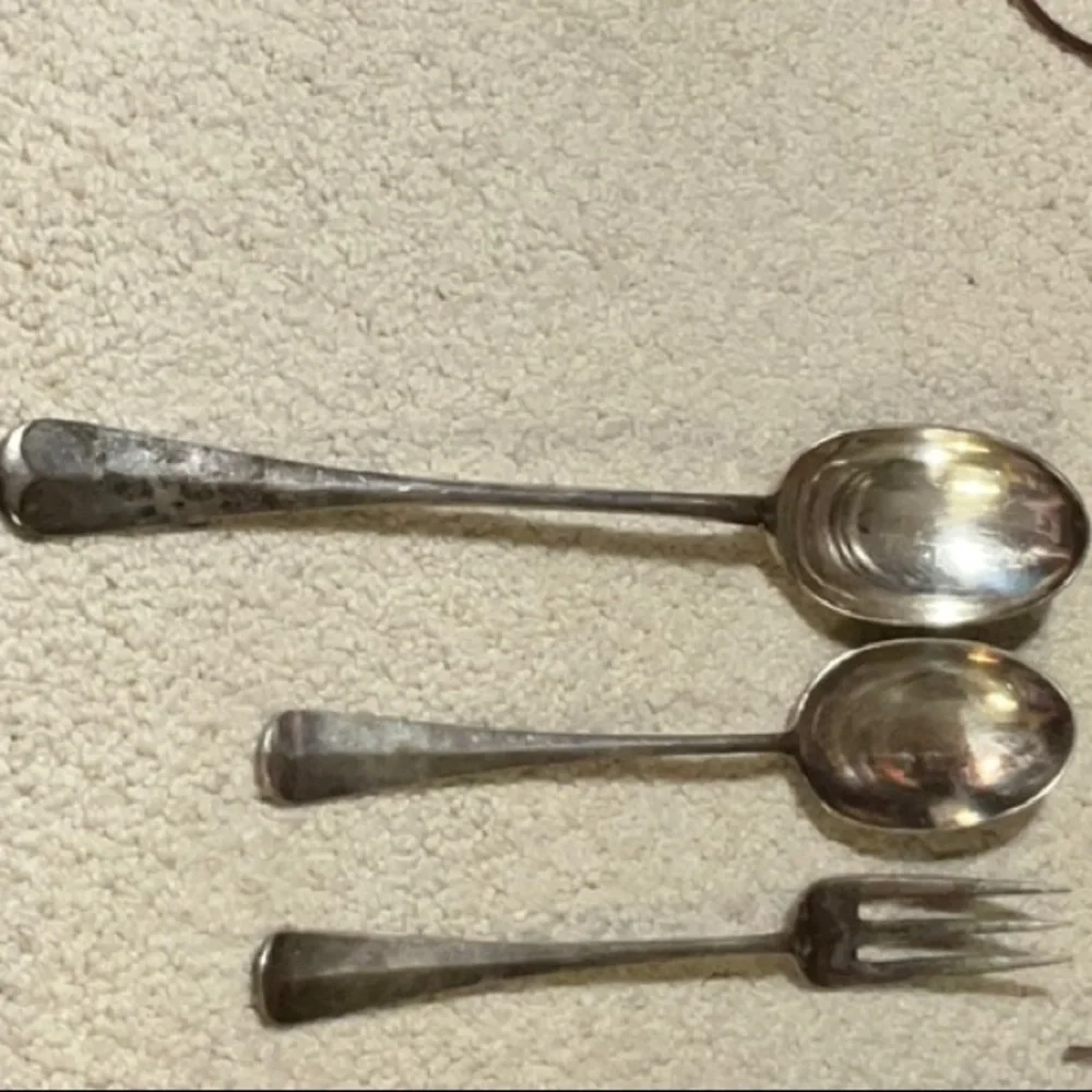 Israel Freeman & Sons Ltd. England Heavy Silver Plated Serving Pieces Vintage